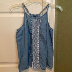 Gap Kids chambray top size XXL